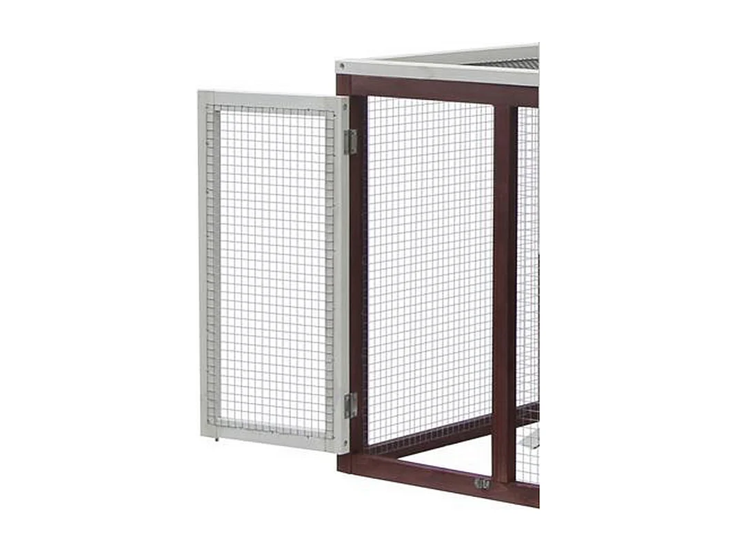 PO1206-Poulailler bicolore standard bi-corps