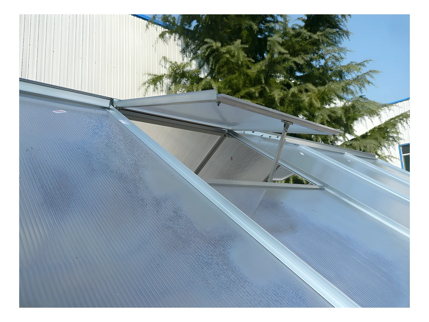 SR1931J-Serre jardin structure aluminium