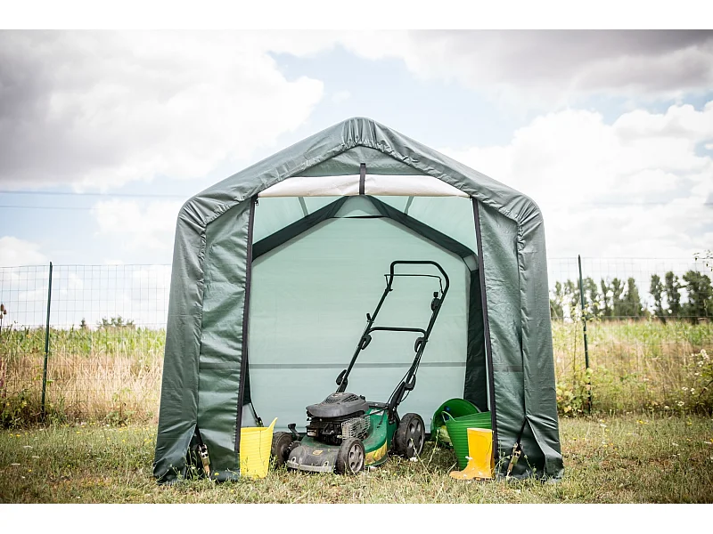AT1818-Abri en toile renforcée toit 2 pentes