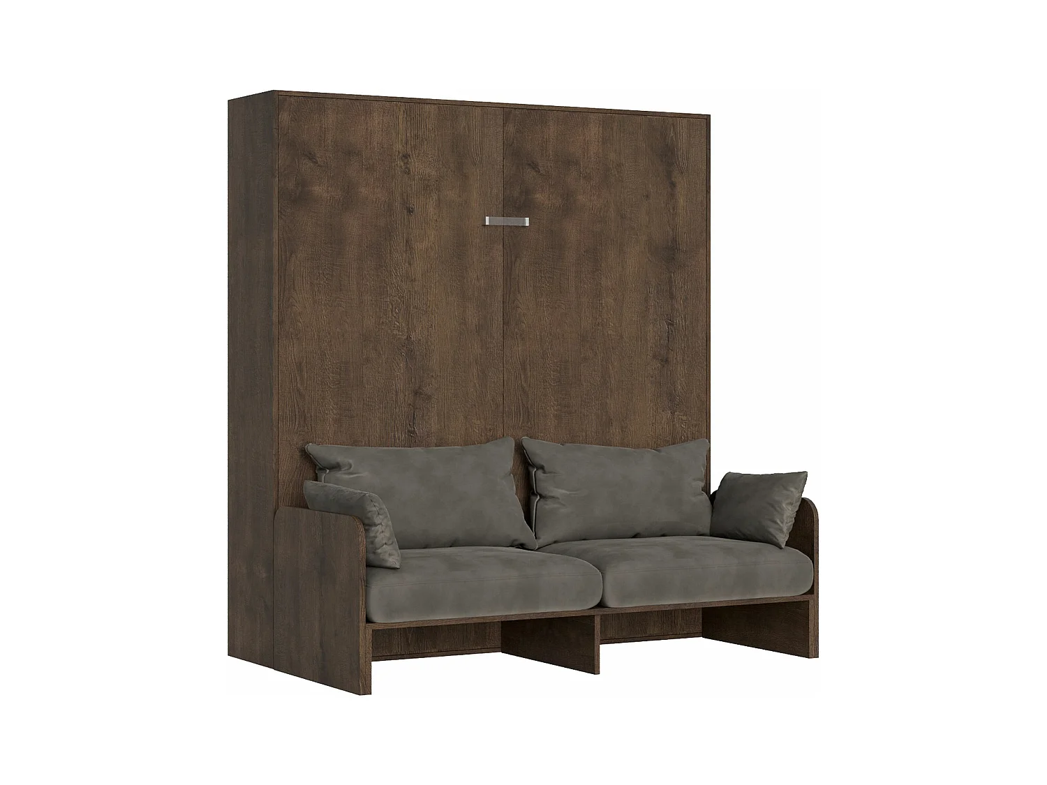 Lit escamotable vertical 160 Kentaro Sofa Noyer - ALESSIA 20