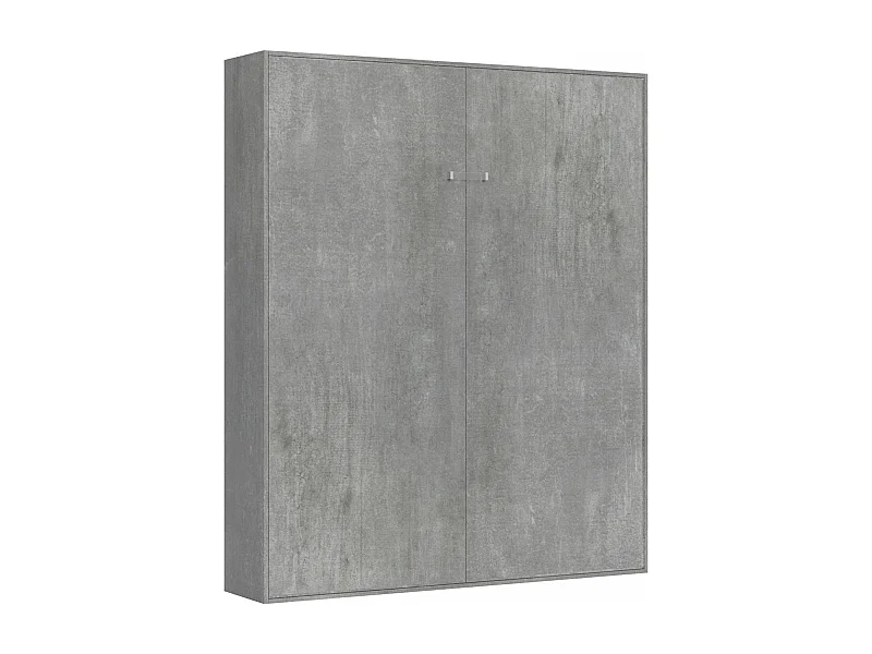 Verticaal Kentaro 160 opklapbed cement