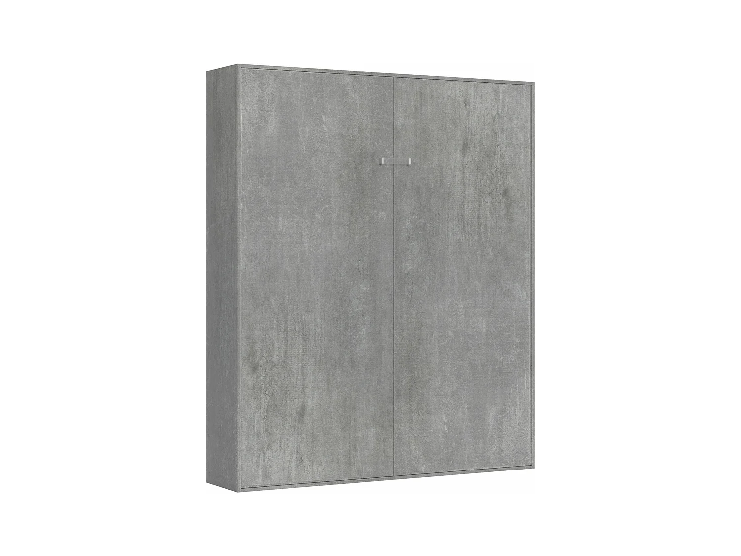 Lit escamotable vertical 160 Kentaro Gris Béton