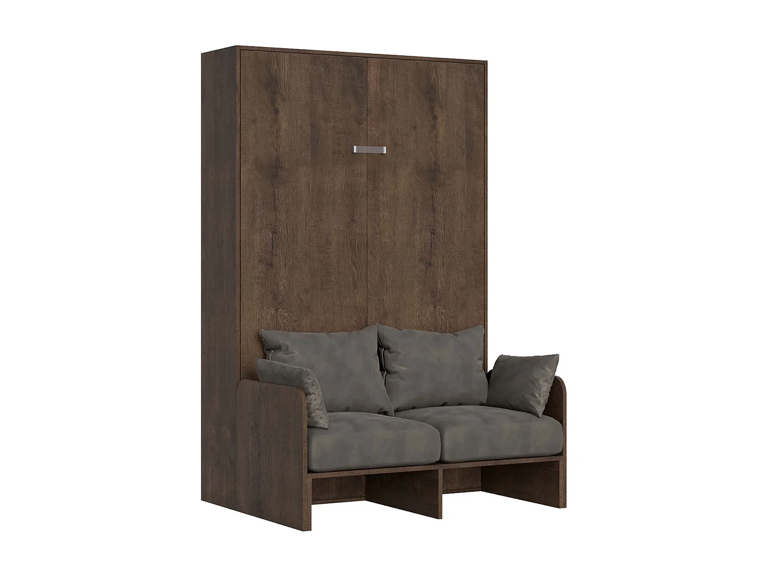 Lit double escamotable vertical 140 Kentaro Sofa Noyer -A20