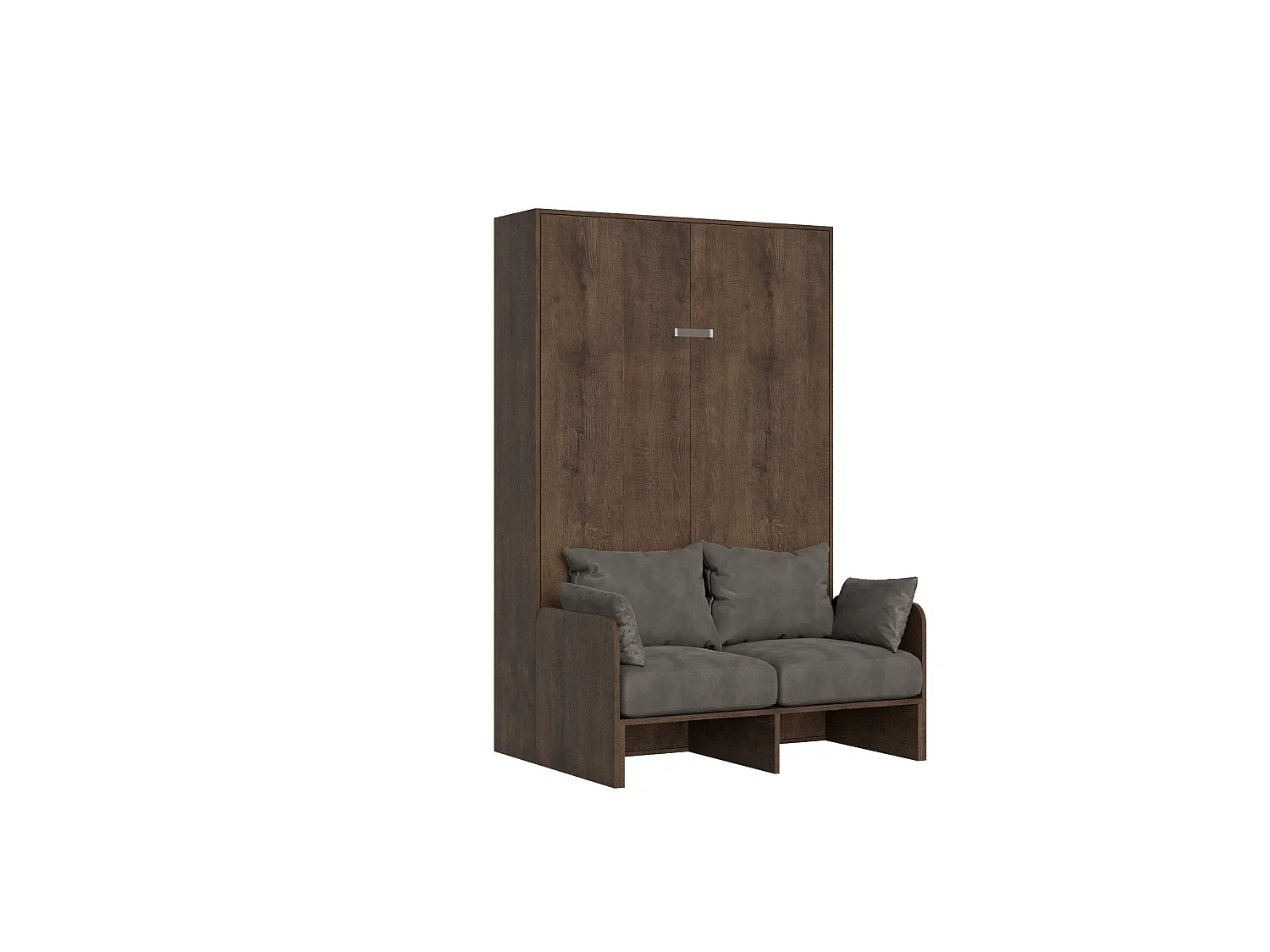 Lit double escamotable vertical 140 Kentaro Sofa Noyer -A20