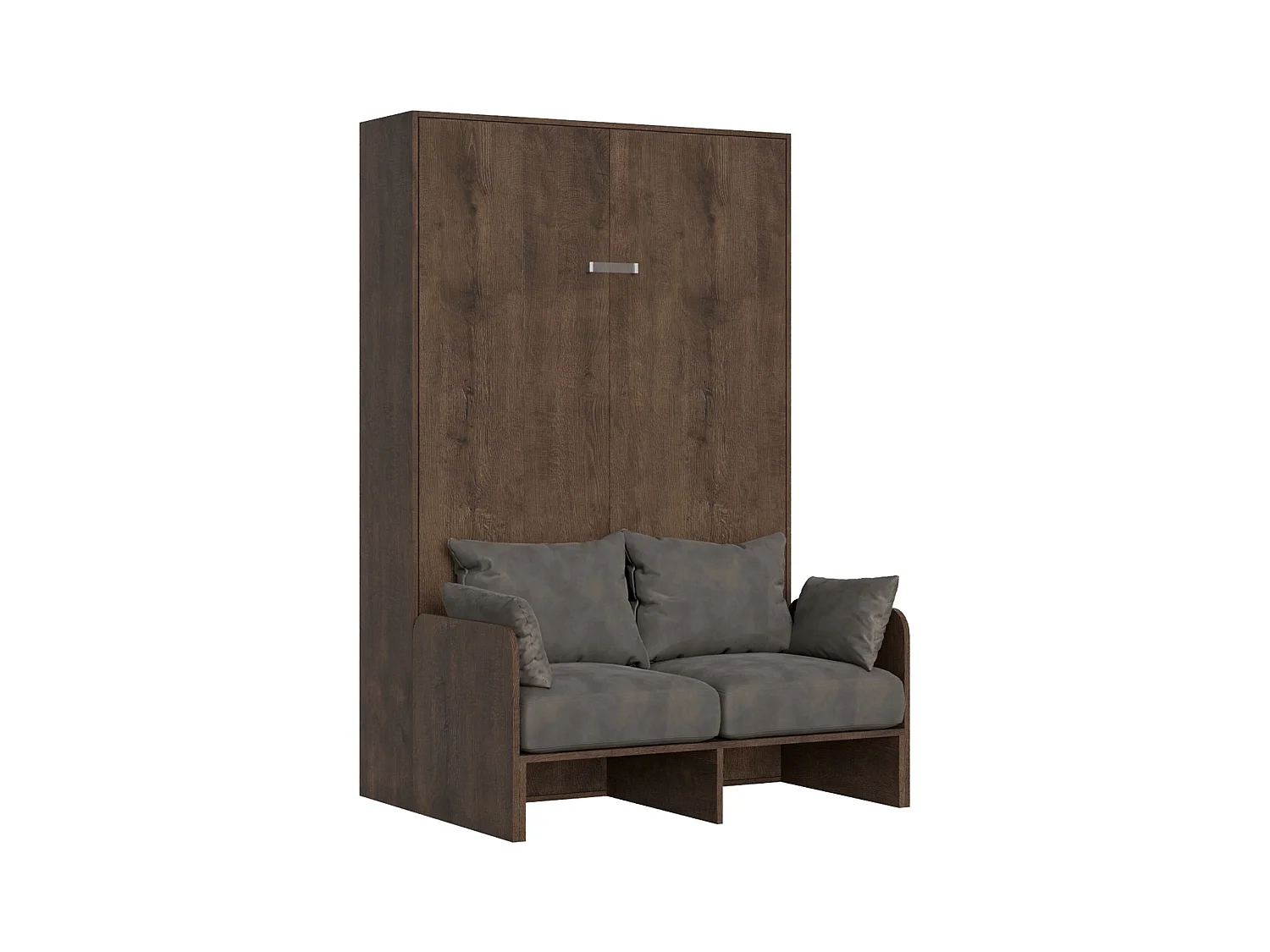 Lit escamotable vertical 120 Kentaro Sofa Noyer - ALESSIA 20