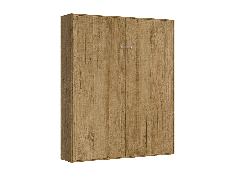 Verticaal Kentaro 160 opklapbed natuur eiken