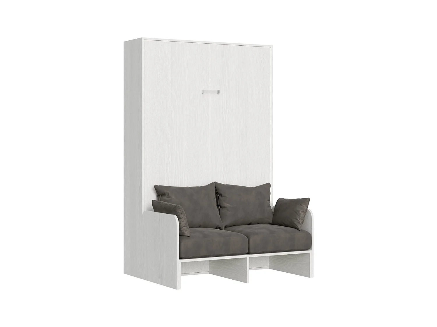 Lit escamotable vertical 120 Kentaro Sofa Frêne Blanc - ALESSIA 20
