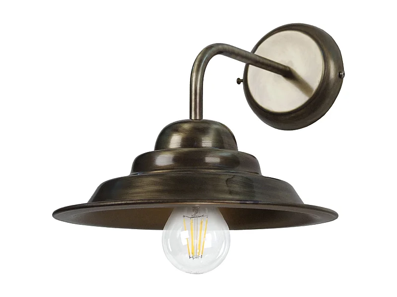 Applique métal  cuivre 50 cm.