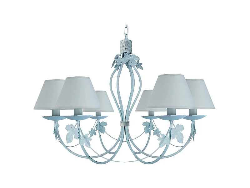 Lustre TOSEL PUY tecido braço cinza D84 x  H90  cm