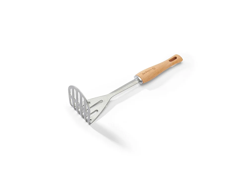 Presse purée  Bouton bois en inox