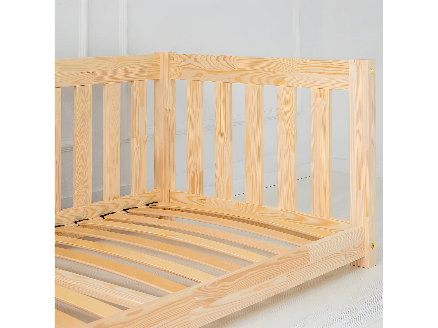 Banco-cama 90x190 com base de ripas Thelma Bois