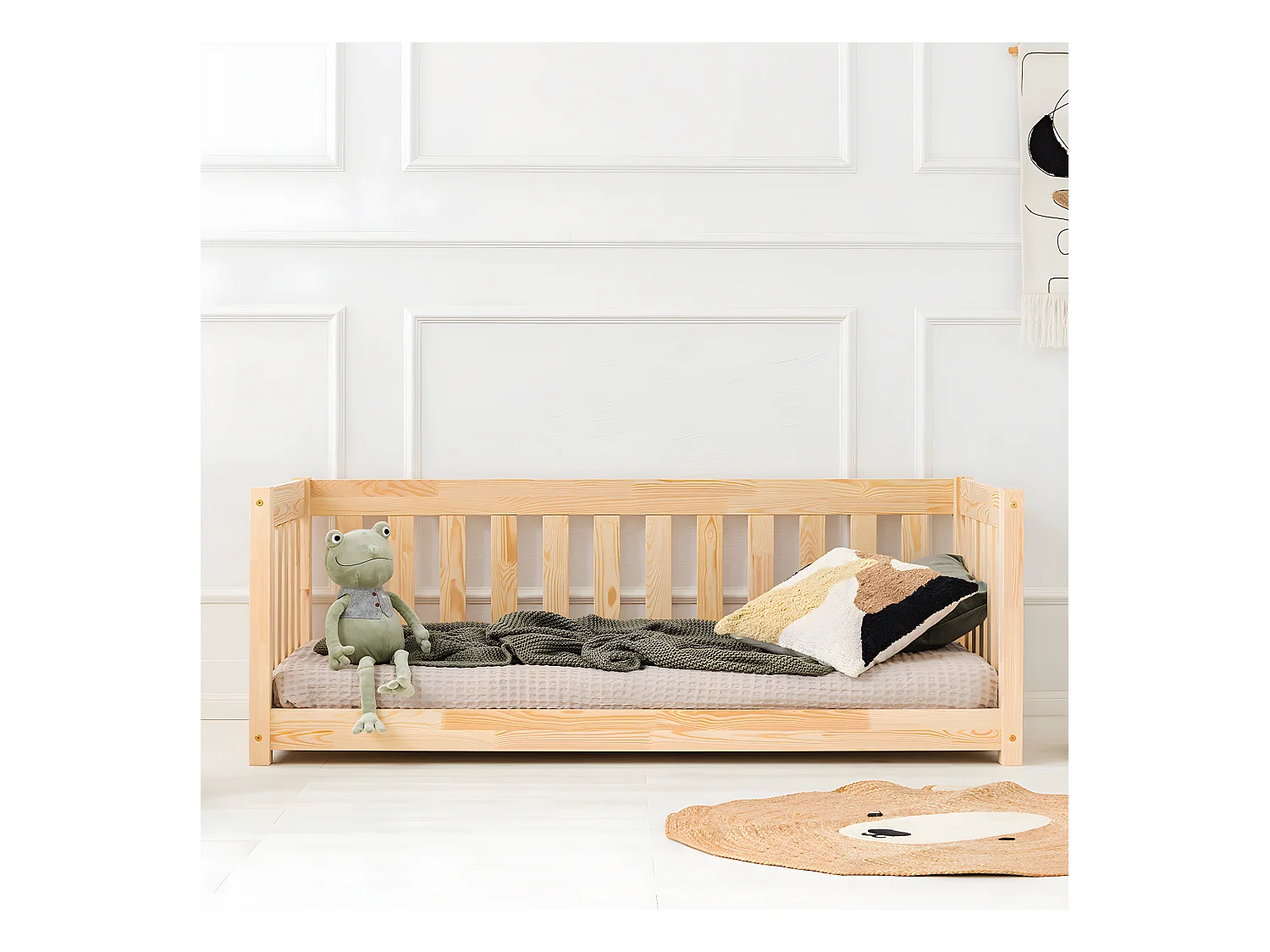 Bedbank 90x200 inclusief lattenbodem Thelma Bois