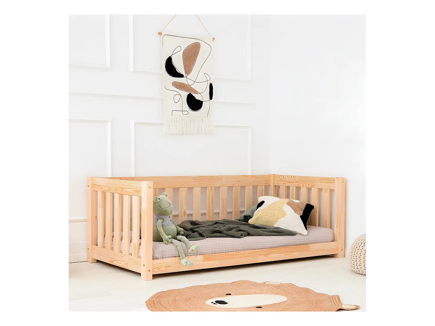 Bedbank 90x200 inclusief lattenbodem Thelma Bois