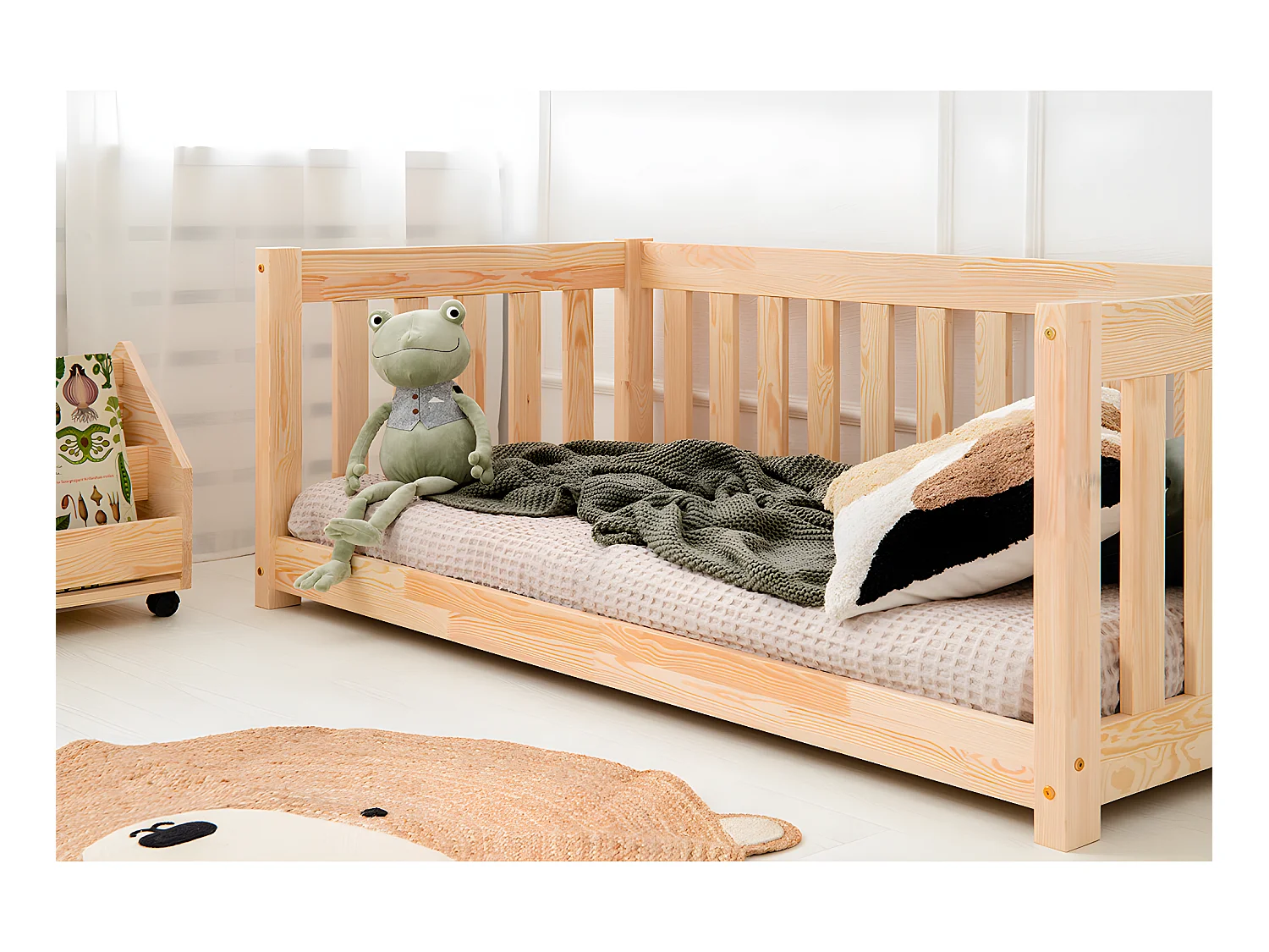 Bedbank 90x200 inclusief lattenbodem Thelma Bois