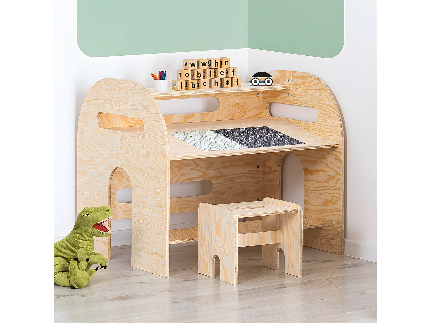 Bureau avec tabouret Tanya Bois