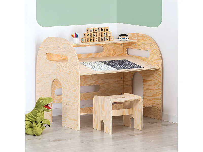 Bureau avec tabouret Tanya Bois
