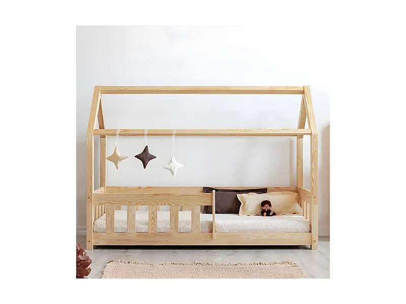 Łóżko dziecięce MILA MBP 90x190 sosna