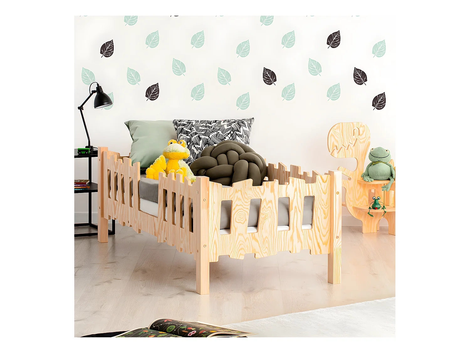 Łóżko dziecięce PIKKO S 70x140 sosna