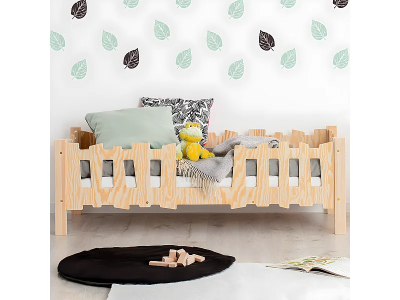 Łóżko dziecięce PIKKO S 70x140 sosna