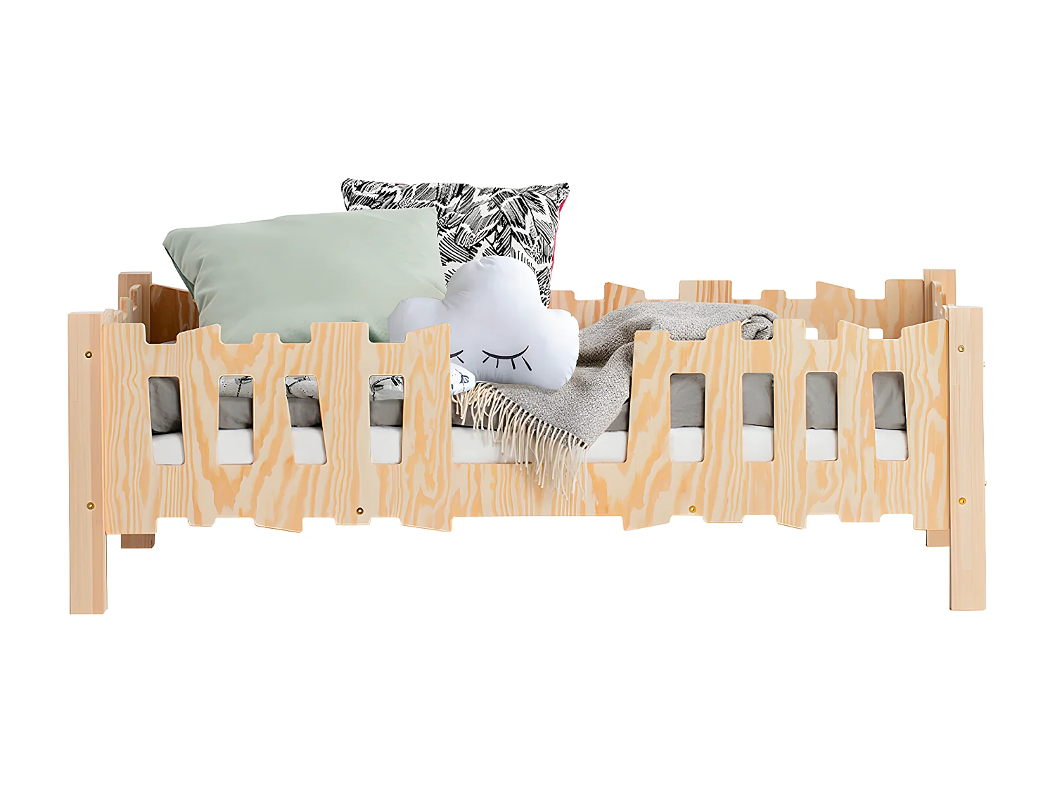 Łóżko dziecięce PIKKO S 90x200 sosna