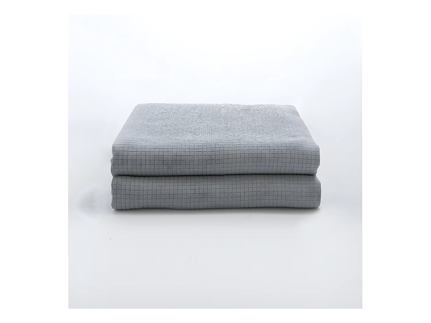 Colcha gris perla 250x270 cm BRENNE