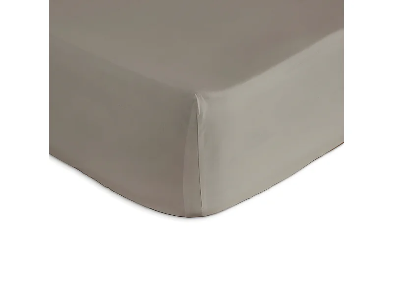 Sábana bajera 100% algodón lino 90x200+28 cm CASUAL