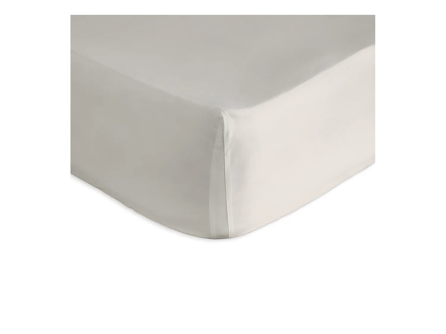 Sábana bajera 100% algodón piedra 100x200+28 cm CASUAL