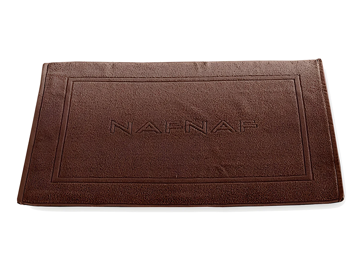 Tapis de bain chocolat 50x80 cm CASUAL