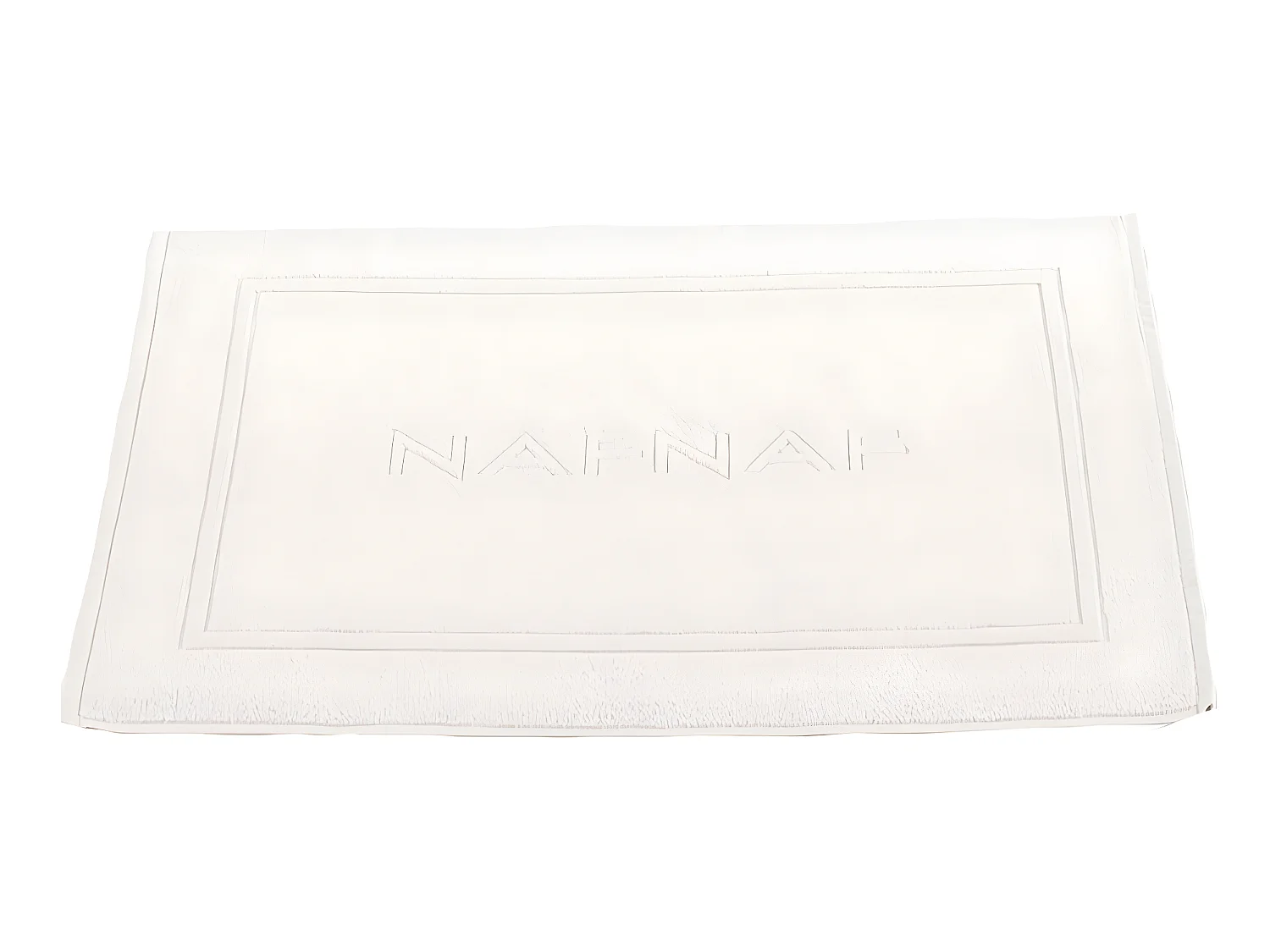 Alfombra de baño blanco 50x80 cm CASUAL