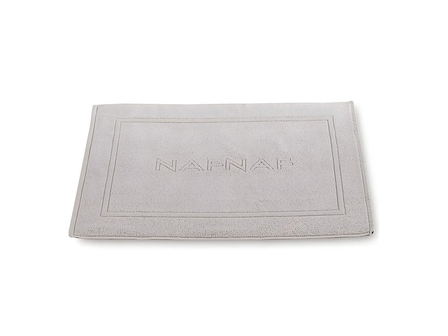 Tapis de bain gris perle 50x80 cm CASUAL