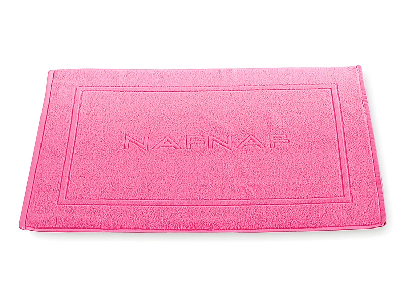 Alfombra de baño fucsia 50x80 cm CASUAL