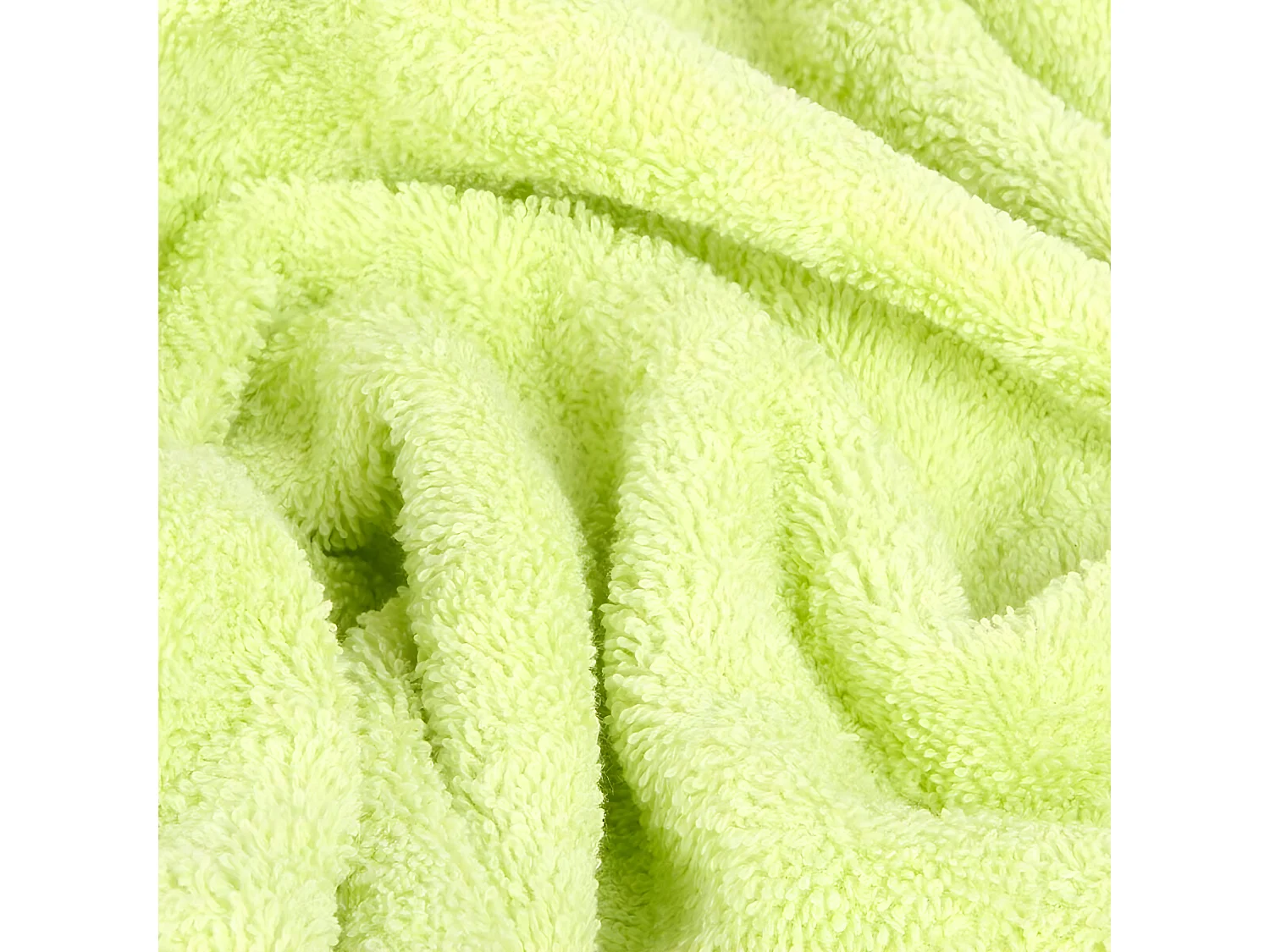 Serviette de bain vert clair  100x150 cm CASUAL