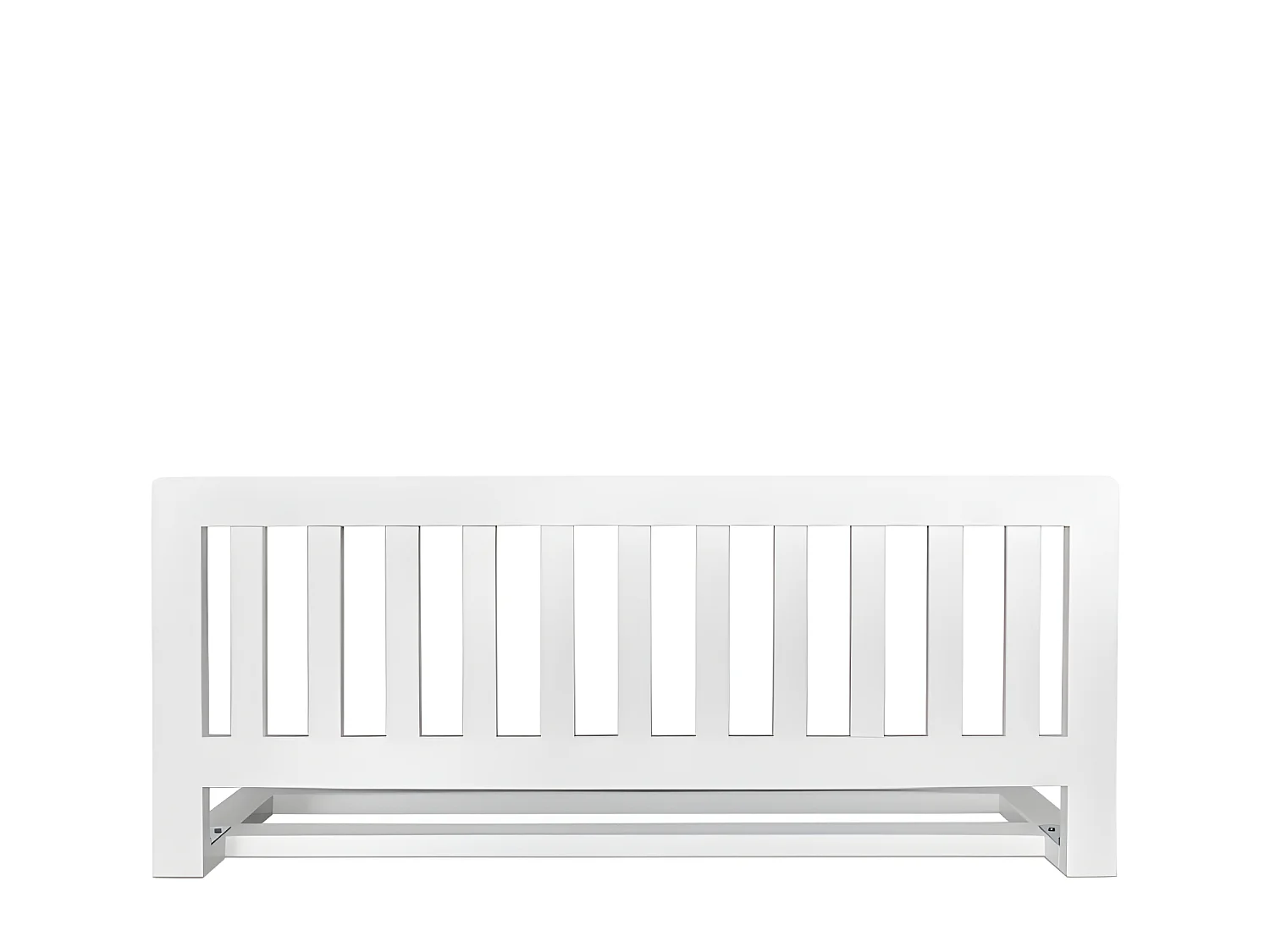 Barrière de lit bois blanc 36x87x20cm