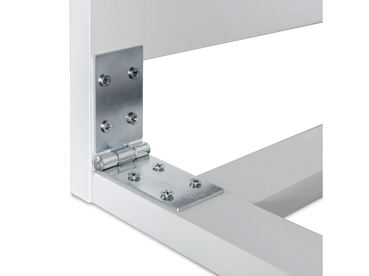 Barrière de lit bois blanc 36x87x20cm