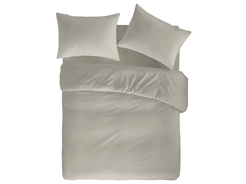 Funda nórdica lisa de algodón  lino 240x220 cm CASUAL