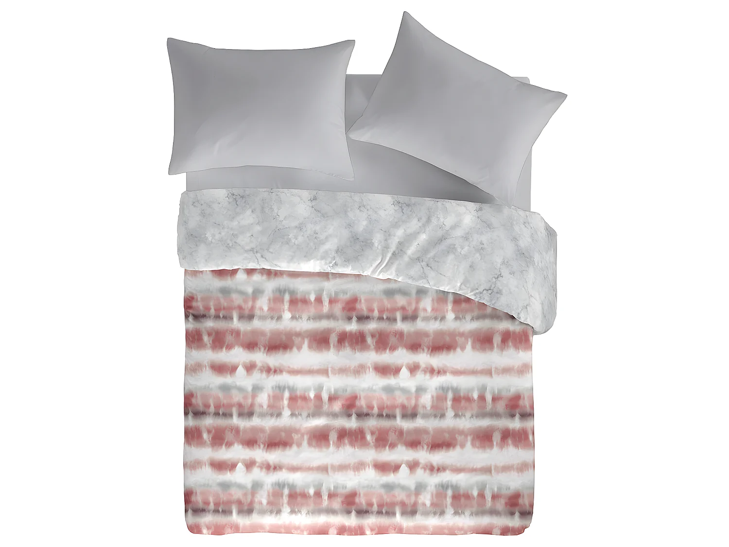 Funda nórdica reversible de algodón 155x220 cm SATET