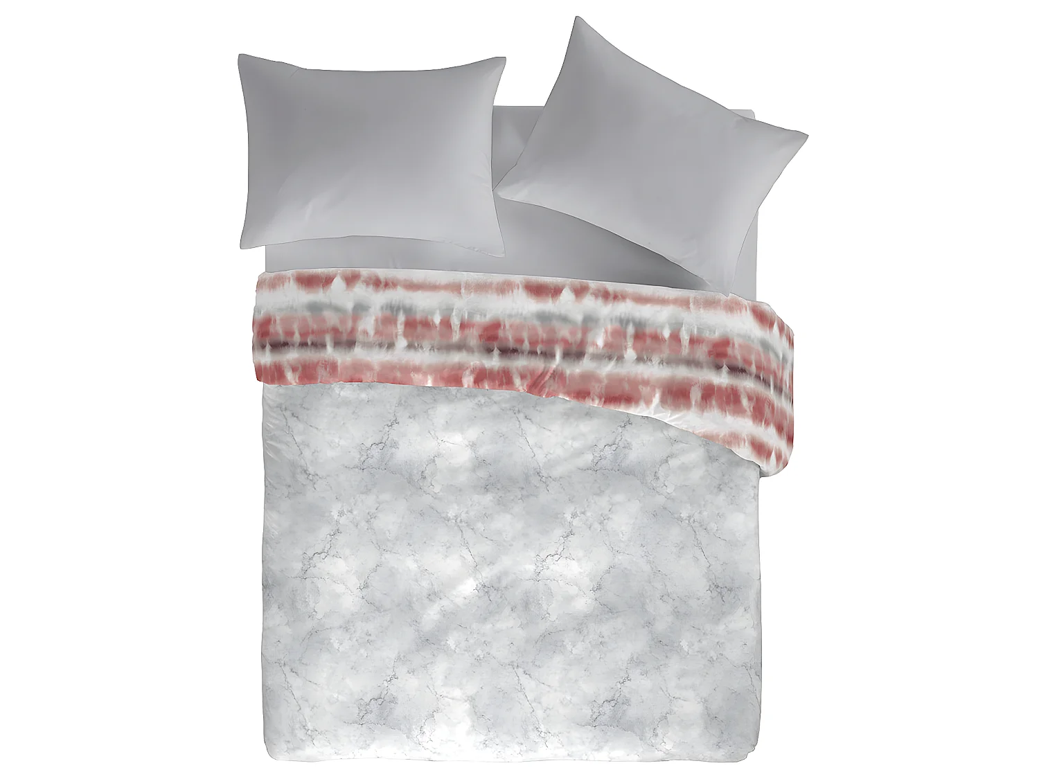 Funda nórdica reversible de algodón 155x220 cm SATET