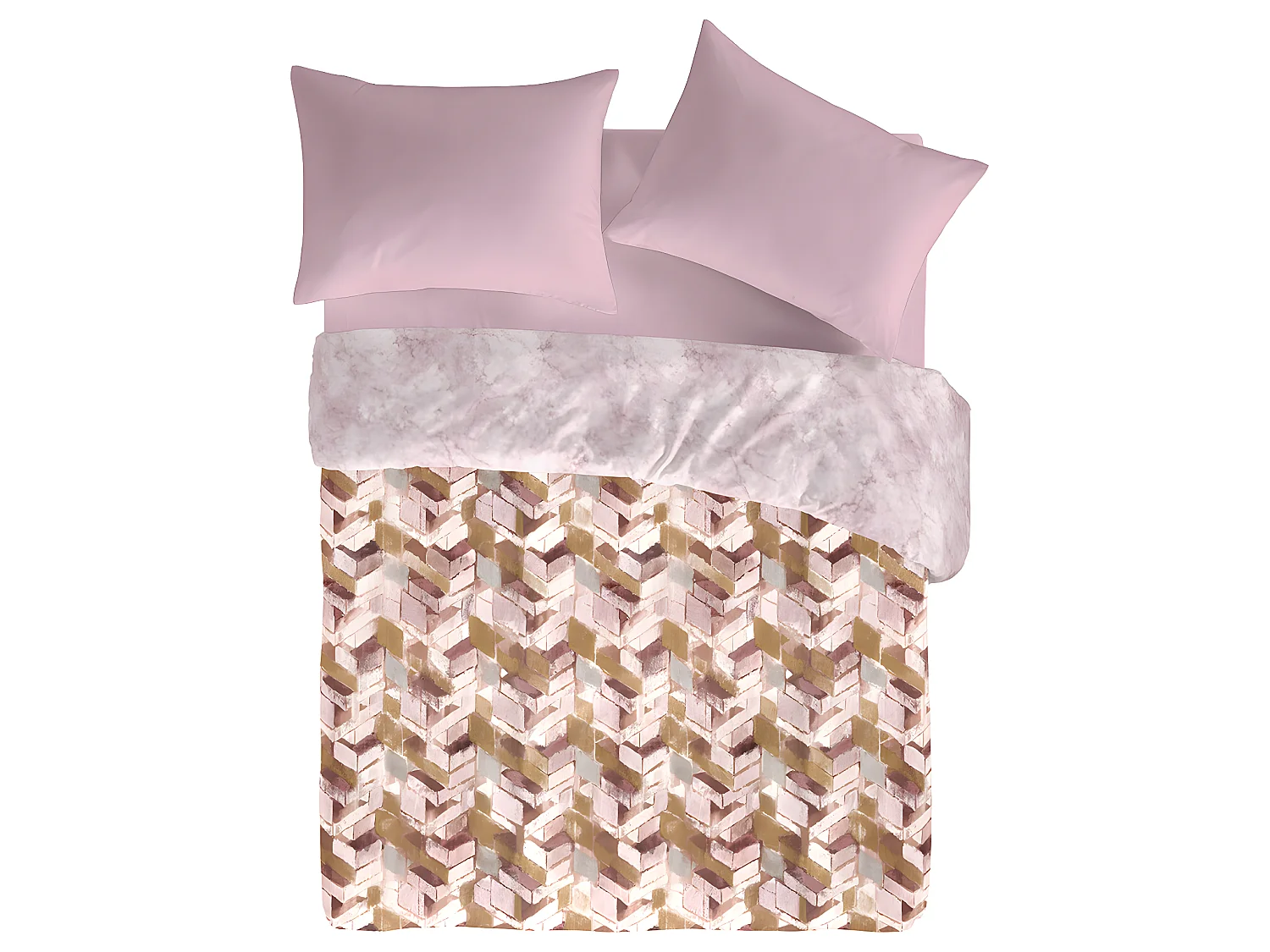 Funda nórdica reversible de algodón 140x220 cm NUNET