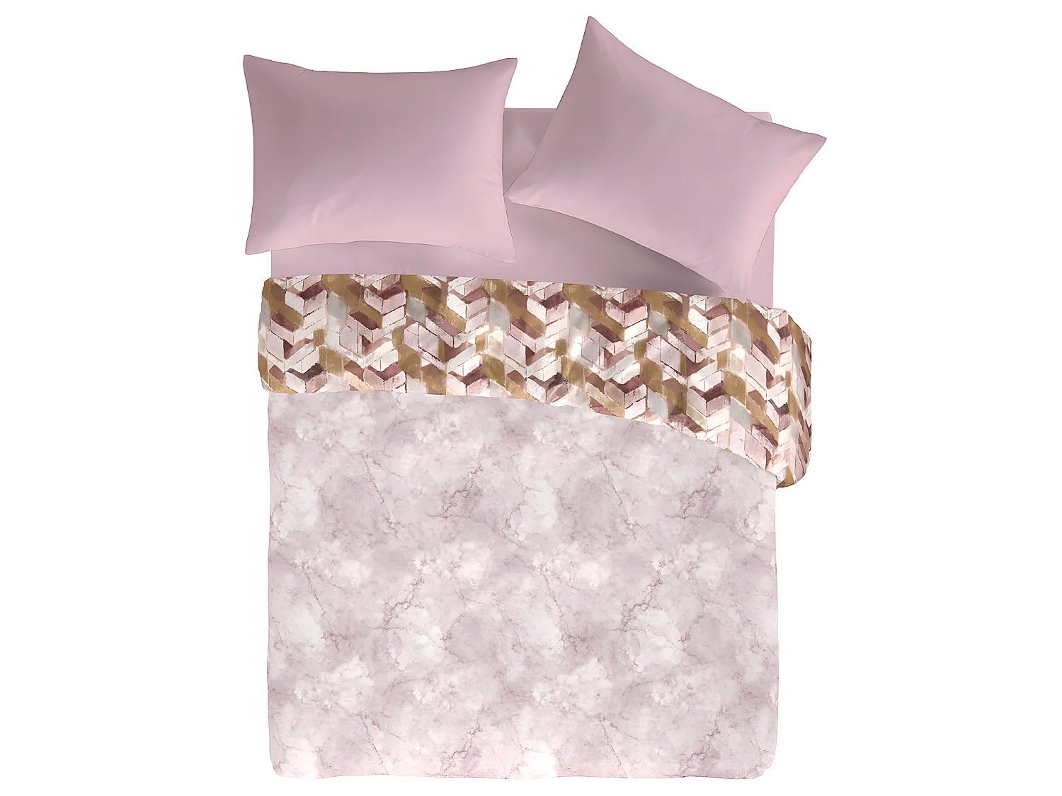 Funda nórdica reversible de algodón 140x220 cm NUNET