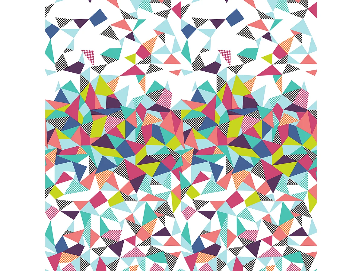 Housse de couette en coton multi 260x240 cm ECHO