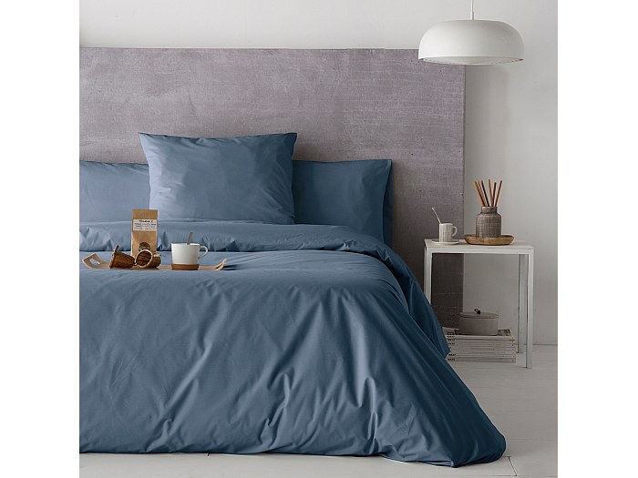 Housse De Couette 220x240 Cm En Lin Français - Coloris Paprika - Oeko-Tex - Lavable Machine