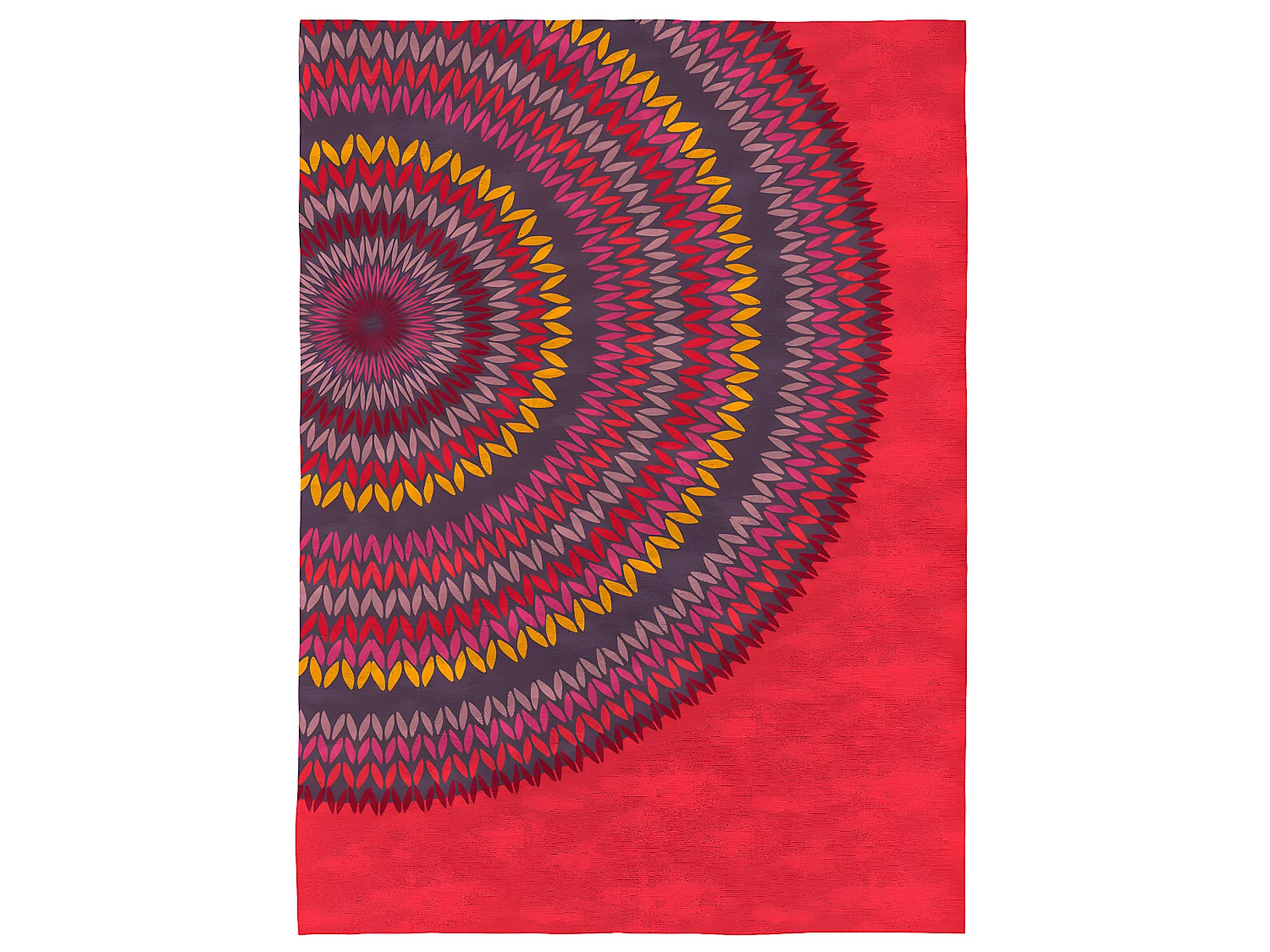 Tapis de salon 120x170 cm MANDALA