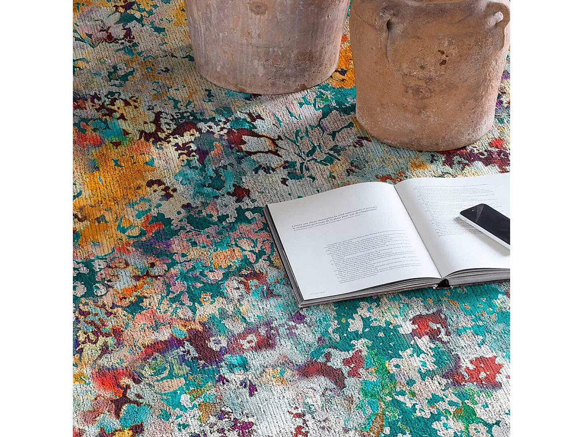 Tapis de salon 160x230 cm FLORETTE