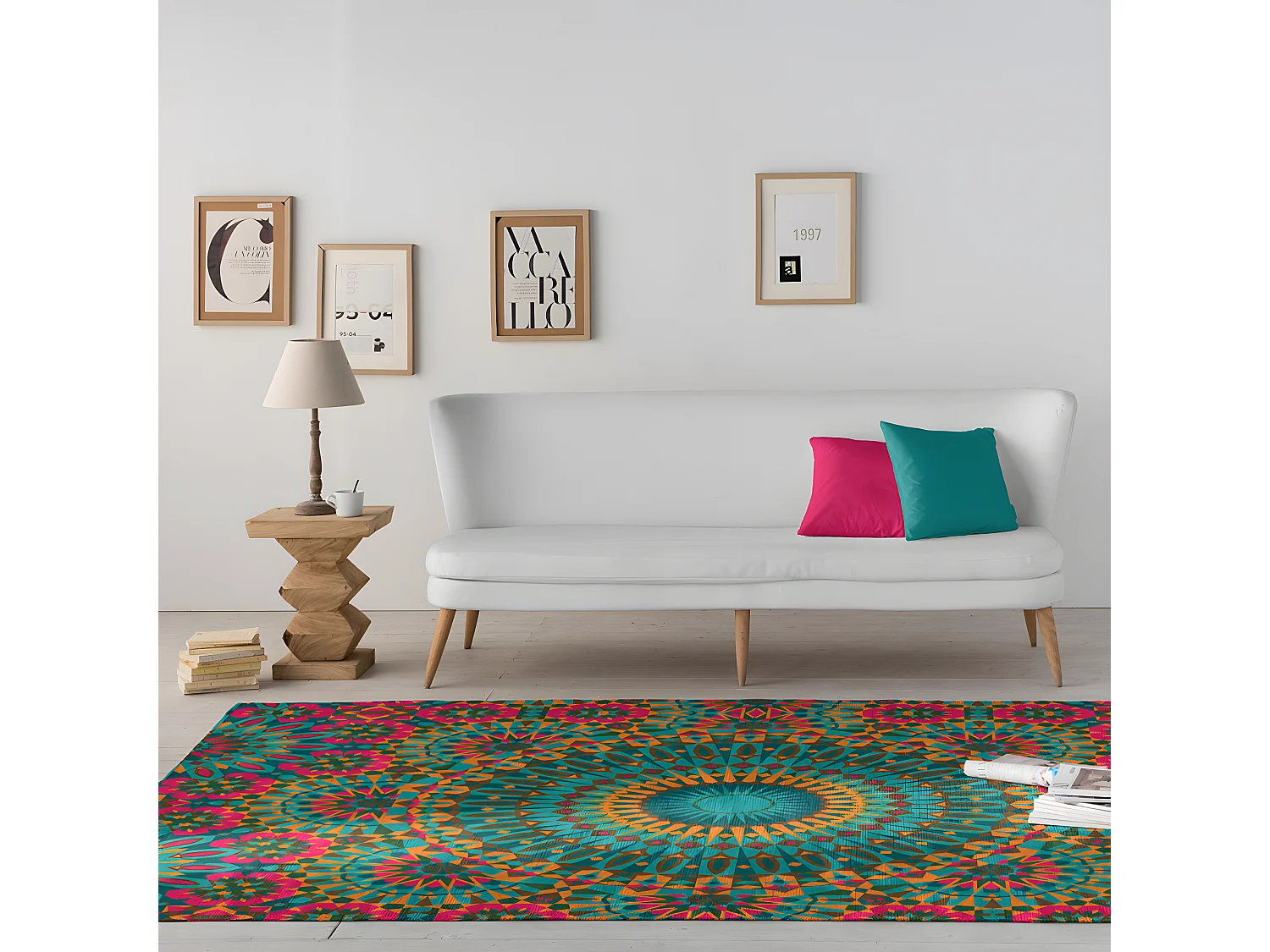 Tapis de salon 80x150 cm TIGRIS