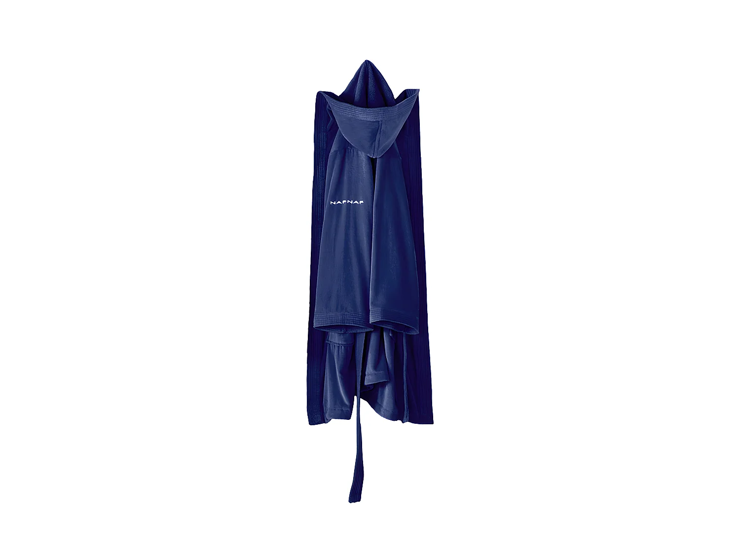Albornoz con capucha azul marino L-XL CASUAL