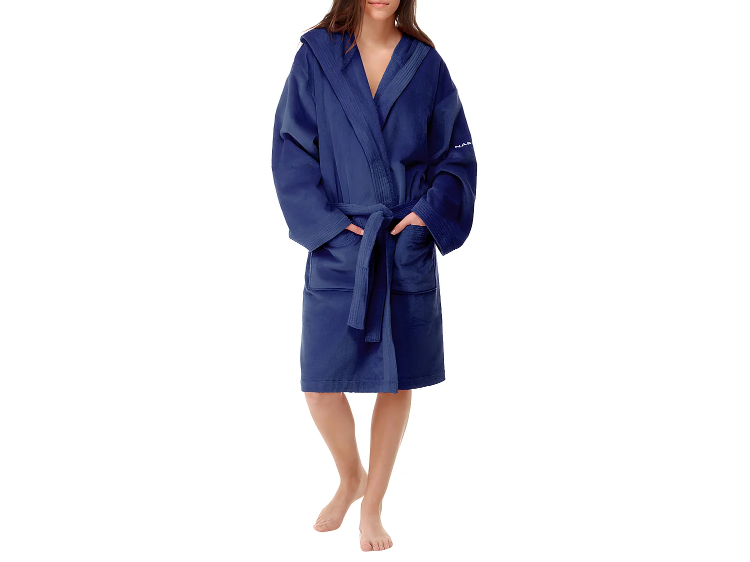 Peignoir de bain bleu marine L-XL CASUAL