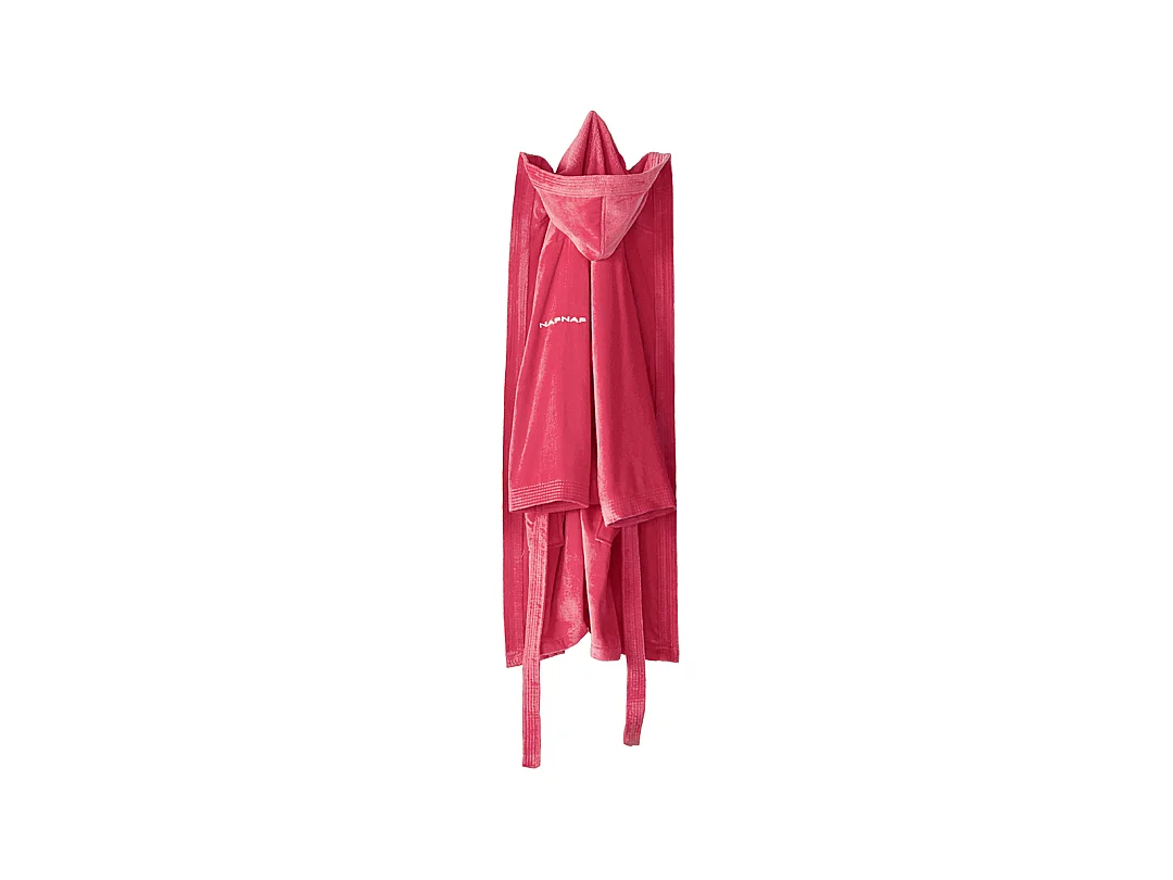 Albornoz con capucha fucsia L-XL CASUAL