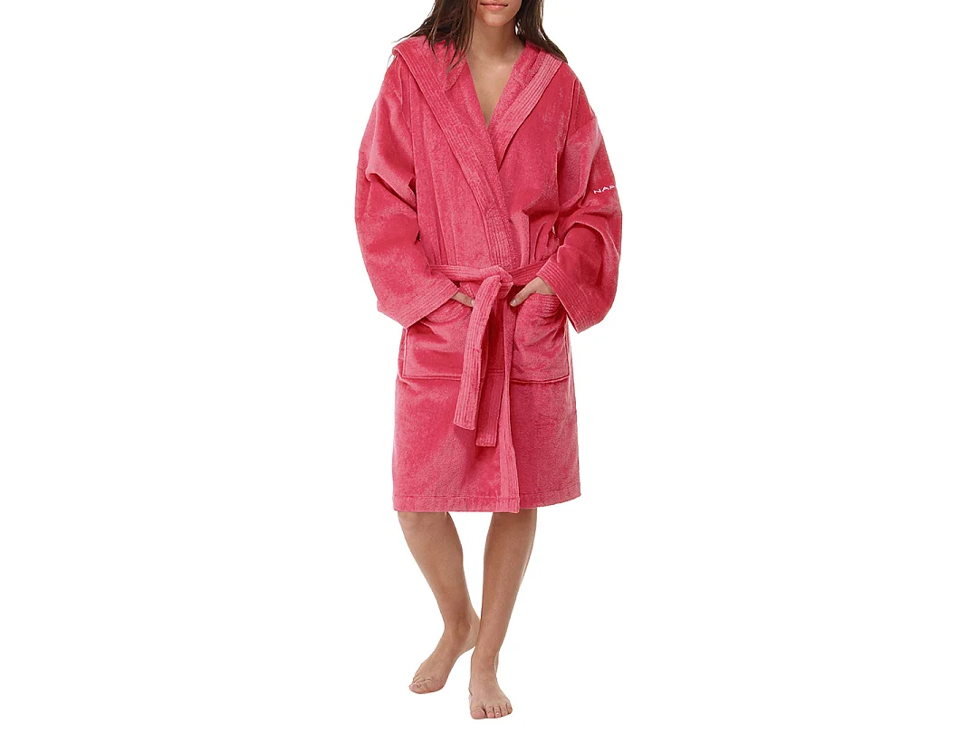 Albornoz con capucha fucsia L-XL CASUAL