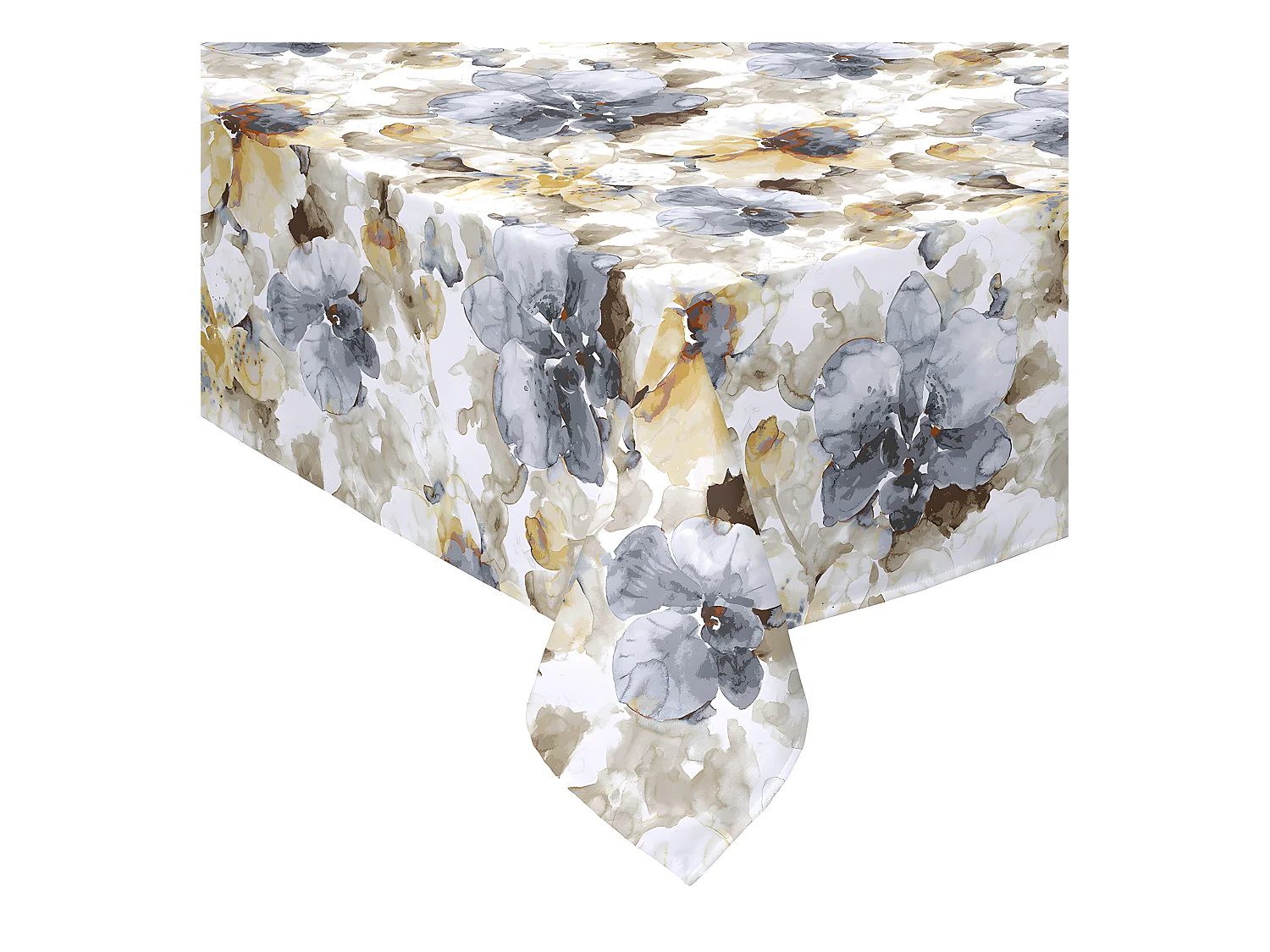 Mantel de algodón resinado multi 140x250 cm NEBBIA