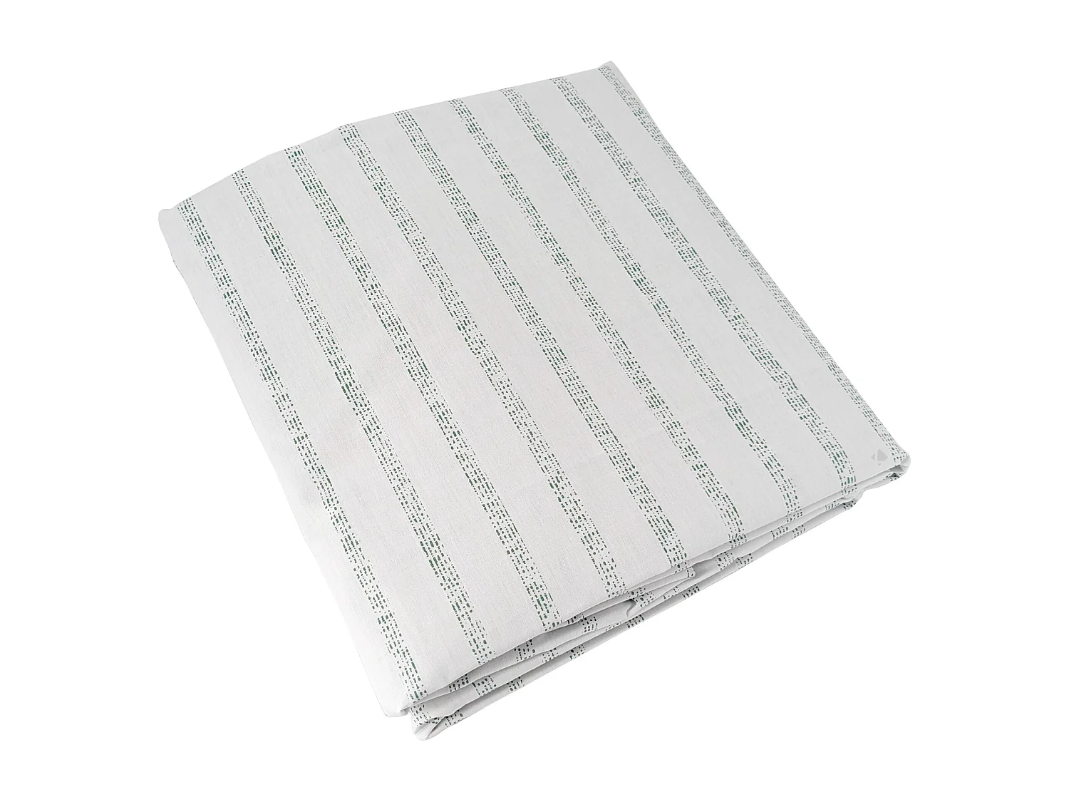 Housse de couette 300x240 cm percale coton GABY vert Kaki